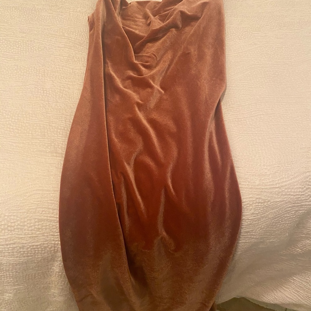 Jenny Yoo English rose Velvet Bentley midi NWT